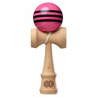 Kendama USA Kaizen Triple Stripe - Roz si Negru