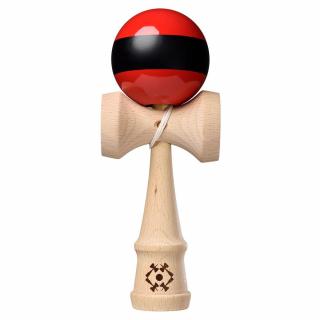 Kendama USA Tribute Single Stripe - Rosu si Negru