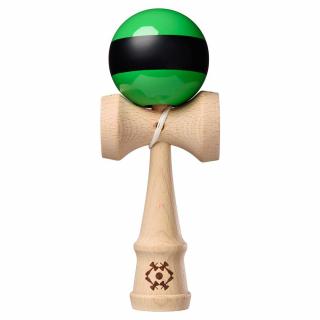 Kendama USA Tribute Single Stripe - Verde si Negru