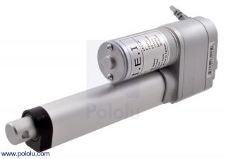 Actuator liniar cu LACT4P-12V-20 cu feedback  10.16cm Stroke, 12V, 1.27 cm s