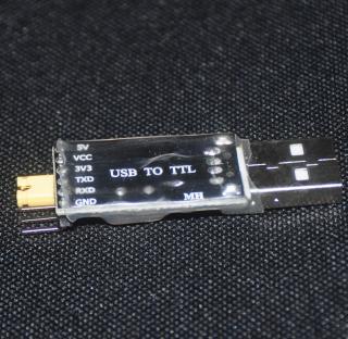 Convertor USB UART - TTL bazat pe CH340G