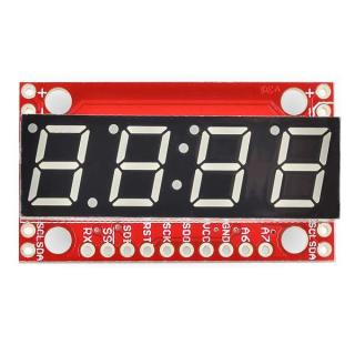 Display serial 7 segmente Albastru