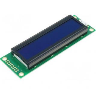 Modul LCD de 5V, 20x2 - afisaj albastru si fundal luminat