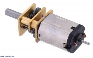 Motor electric micro metal 150:1 HPCB cu ax pentru encoder (Perii De Carbon)