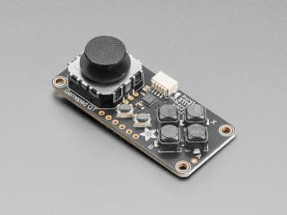 Placa Adafruit Mini I2C Gamepad cu tehnologia seesaw si cu conectorii STEMMA QT   Qwiic