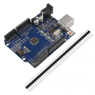Placa de dezvoltare compatibila Arduino R3 SMD, chip CH340 versiune imbunatatita,