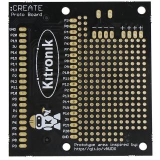 Placa prototipare Kitronik CREATE pentru BBC microbit