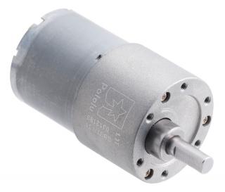 Pololu motor electric metalic, 131:1, 37Dx57L, 12V, pinion elicoidal