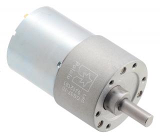 Pololu motor electric metalic 24V, 70:1, 37Dx54L, pinion elicoidal