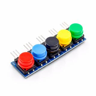Set de 5 module electronice de constructie cu buton