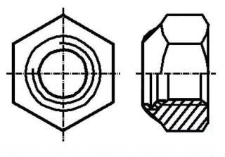 Set piulita M3 autoblocanta (10 bucati)