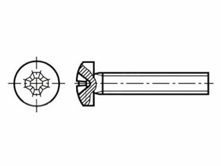 Set surub otel 2 mm (M2)  X 10 mm (10 bucati)