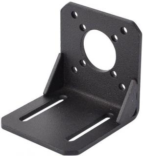 Steel Material L Mounting Bracket Fixed Holder Mount with Screw for 42 series NEMA17 Stepper Motor
