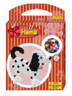 Catelul - set cu 350 margele Hama maxi in cutie