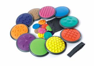 Discuri tactile, set complet de 10 perechi