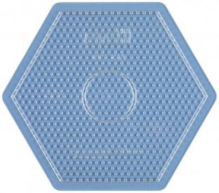 Hexagon mare transparent - planseta de lucru MIDI