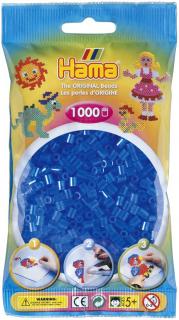 Margele de calcat HAMA MIDI ALBASTRU Transparent