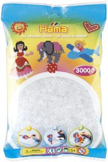 Margele de calcat HAMA MIDI TRANSPARENT