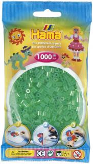 Margele de calcat HAMA MIDI VERDE Transparent