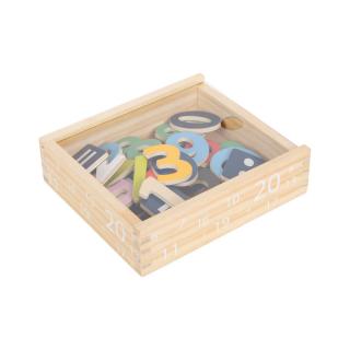 Numere magnetice colorate , zEduca,