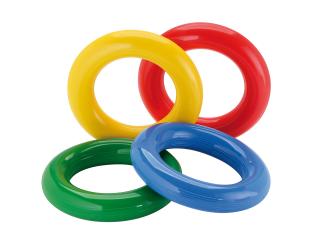 Set de 4 inele din cauciuc moale de stimulare senzoriala Gym Ring