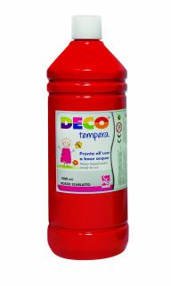 Tempera DECO 1000 ml rosu aprins