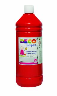 Tempera DECO 500 ml rosu aprins