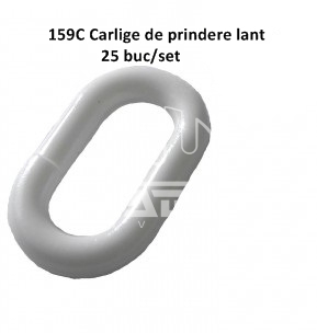 Carlige de prindere pvc SET 25 buc.