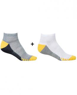 Sosete DUO YELLOW-set 2 perechi