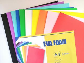 Spuma gumata 2 mm Eva A4 - 10 coli
