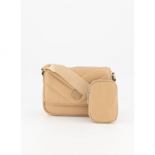 Geanta crossbody, Kendall + Kylie, cu etui detasabil Johanna, Bej