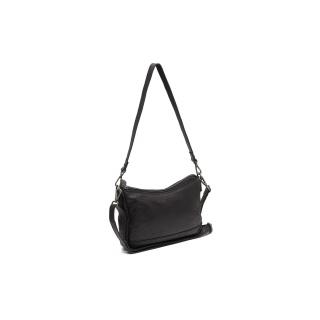 Geanta dama din piele naturala, The Chesterfield Brand, Irving, Negru