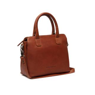 Geanta de dama, din piele naturala, The Chesterfield Brand, Hermosa, Maro coniac