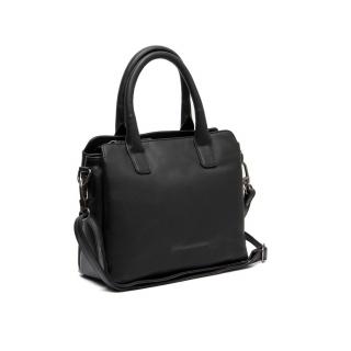 Geanta de dama, din piele naturala, The Chesterfield Brand, Hermosa, Negru