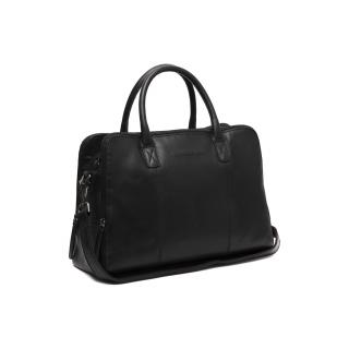 Geanta de dama din piele naturala, The Chesterfield Brand, Layton, Negru