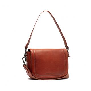 Geanta de dama din piele naturala, The Chesterfield Brand, Lizzola, Maro coniac