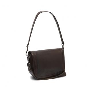 Geanta de dama din piele naturala, The Chesterfield Brand, Lizzola, Maro inchis