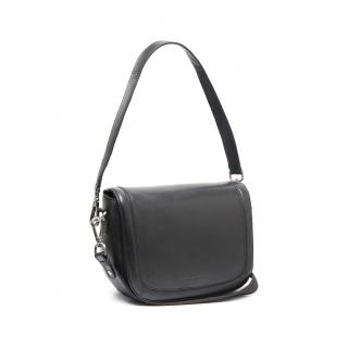 Geanta de dama din piele naturala, The Chesterfield Brand, Lizzola, Negru