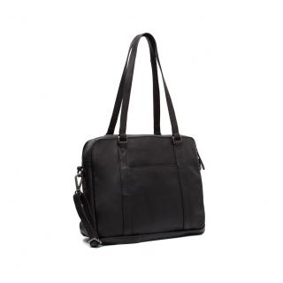 Geanta de dama din piele naturala, The Chesterfield Brand, Pretoria, Negru