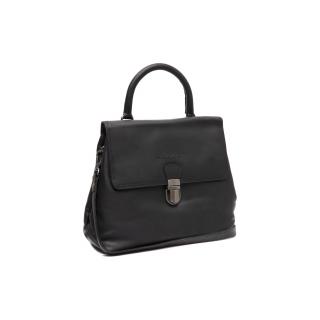 Geanta de dama, The Chesterfield Brand, din piele naturala, de mana si umar, Angera, Negru