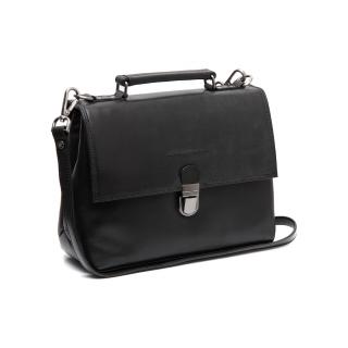 Geanta de dama, The Chesterfield Brand, din piele naturala, de mana si umar, Renata, Negru