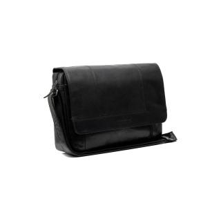 Geanta de laptop din piele naturala, The Chesterfield Brand, Tampa, 15 inch, Negru