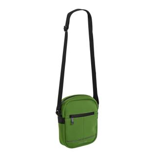 Geanta de umar, unisex, din material impermeabil, Daniel Ray, seria Huntsville, Verde mar