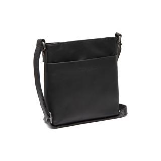 Geanta de umar unisex din piele naturala, The Chesterfield Brand, Navene, Negru
