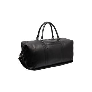 Geanta de voiaj unisex The Chesterfield Brand, din piele moale, Cavoli, Negru