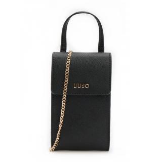 Geanta pentru telefon, model de dama, crossbody, Liu Jo, AA5179, Negru