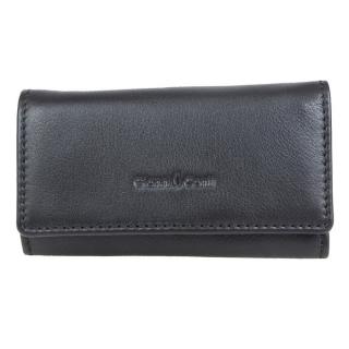 Port chei din piele naturala, Gianni Conti, 589707, Negru