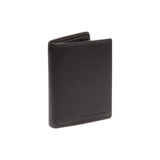 Portofel barbati, The Chesterfield Brand, cu protectie anti scanare RFID, din piele naturala, Leroy, Maro inchis