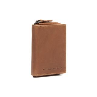 Portofel dama din piele naturala, The Chesterfield Brand, Osum, cu protectie anti scanare RFID, Maro coniac