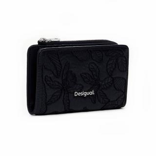 Portofel de dama, Desigual, seria Jolie Emma 2.0, Negru